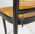 Czechoslovak Modern Straw and Black Wood Chairs 811 by Joseph Hoffmann for Drevounia, 1980s, Set of 6 For Sale - Image 12 of 15