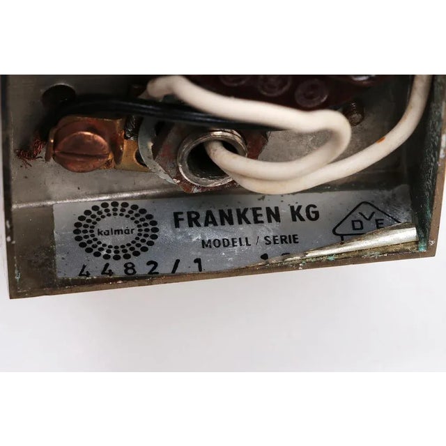 Wall Lamp Model Steen by J.T Kalmar Franken for Kalmar Franken Kg, 1970s For Sale - Image 9 of 10