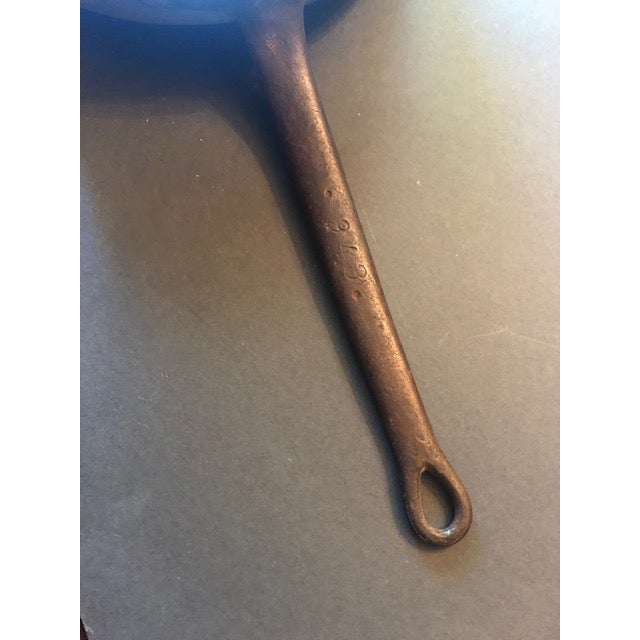 Metal Antique Duperquet Huot & Moneuse Co (Dh&mc) Copper Saute Pan For Sale - Image 7 of 9