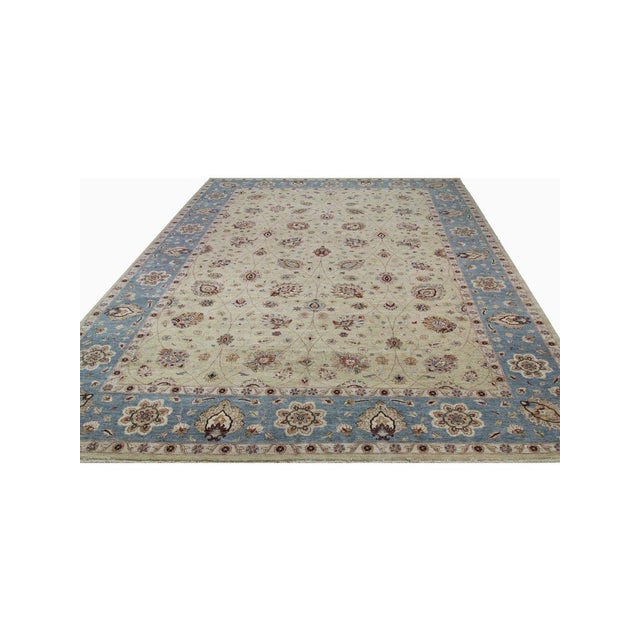 The 12x18 Handwoven Indian Agra Area Rug is a unique treasure that embodies the rich history of Indian weaving and will...