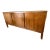 1960s Mid-Century Modern Executive Walnut Credenza With File Drawers For Sale