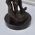 Vintage Solid Bronze Boy Sculpture Statue Marble Base 12” H For Sale - Image 11 of 13