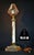 Metal Antique Onyx, Bronze & Etched Glass Column Table Lamp, 1920 For Sale - Image 7 of 14