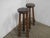 Set of Vintage Rustic Stools, 1980, in Flawless conditions. Designed 1980 to 1989