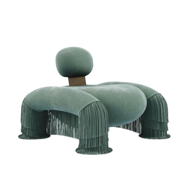 Green Odessa Armchairs by Ottiu, Set of 2 For Sale - Image 8 of 18