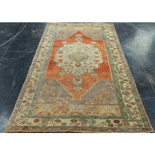 Turkish Vintage Rug 4' x 8'1" #20811 Explore a curated collection of hallway runners, wool rugs, and handmade masterpieces...