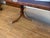 Classic Double Scalloped Multi-Banded Mahogany Dining Table by Leighton Hall - Showroom Sample For Sale - Image 12 of 15