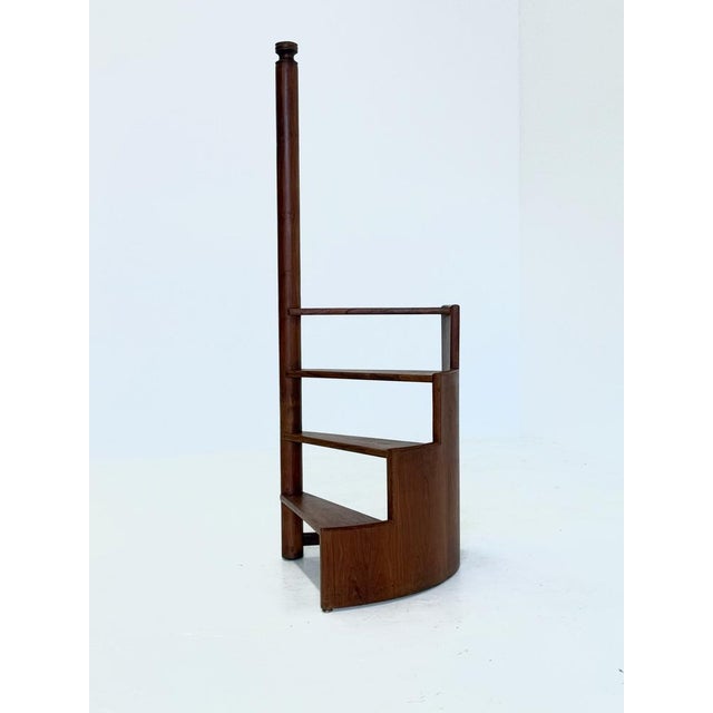 Vintage Teak Library Stairs by Franco Albini For Sale - Image 9 of 13
