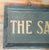 Early 20th Century Double Sided "The Saratogian" Saratoga Newspaper Sign For Sale - Image 13 of 16