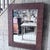Wood Vintage Wicker Framed Wall Mirror For Sale - Image 7 of 14
