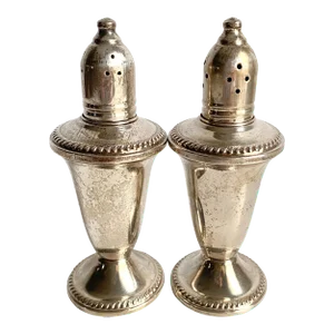 Vintage Sterling Silver Salt & Pepper Shakers Duchin Creations