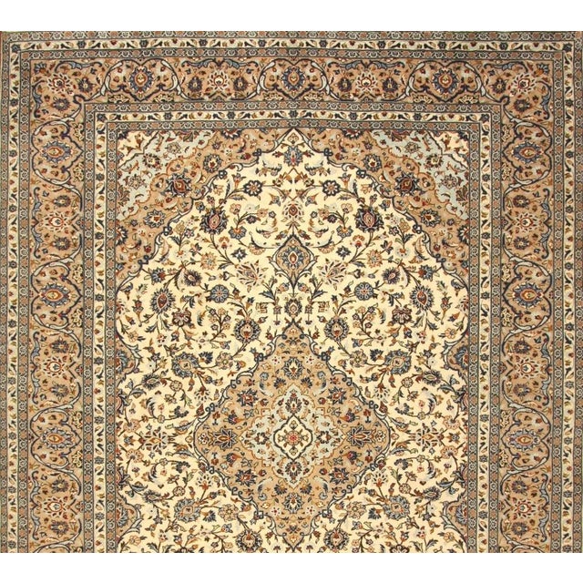 Middle Eastern Hand-Knotted Rug For Sale - Image 4 of 11