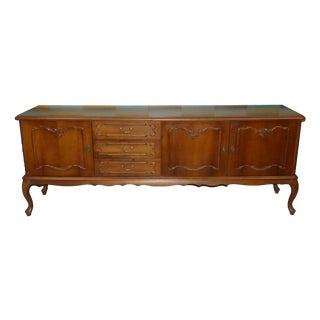 1960s Chippendale Style Furniture Sideboard Chest of Drawers, 1965 For Sale