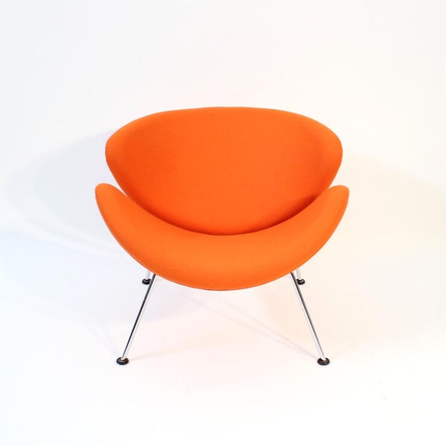 Black Orange Slice Chair by Pierre Paulin for Artifort, 1980s For Sale - Image 8 of 15