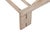 Paradiso Outdoor Teak Natural Look Chaise - Light Gray Fabric For Sale - Image 4 of 6
