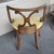 Mid-Century Modern 1950s Set of 6 Vintage Shield‑Back Dining Chairs With Medallion Detail For Sale - Image 3 of 13
