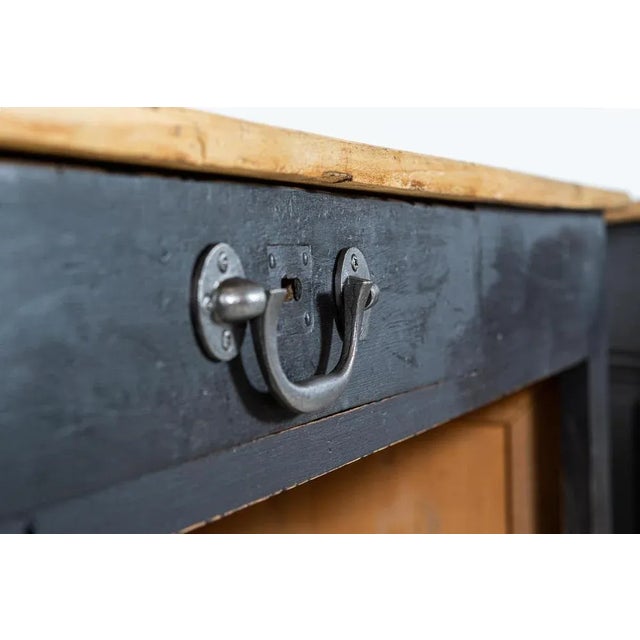 Parisian Ebonised Fruitwood Boulangerie Counter For Sale - Image 7 of 14