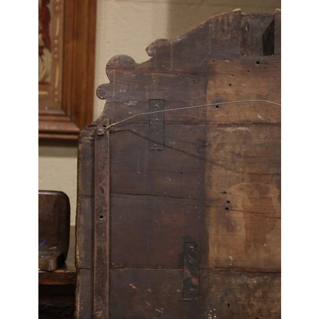 19th Century French Carved Walnut Paris Coat of Arms Wall Plaque For Sale - Image 10 of 10