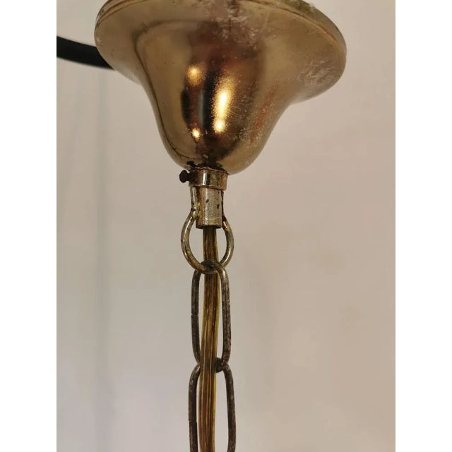 Mid-Century Chandelier in Smoked Glass from Vistosi, 1960s For Sale - Image 6 of 11