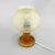 Mid-Century Wood & Glass Table Lamp, 1970s For Sale - Image 4 of 10
