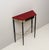 Mid-Century Modern Vintage Console Table in the style of Jacques Adnet, 1950s For Sale - Image 3 of 6