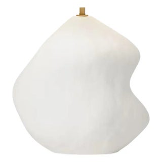 Hable by Visual Comfort Studio Hable Broxton Table Lamp in Matte White Ceramic For Sale