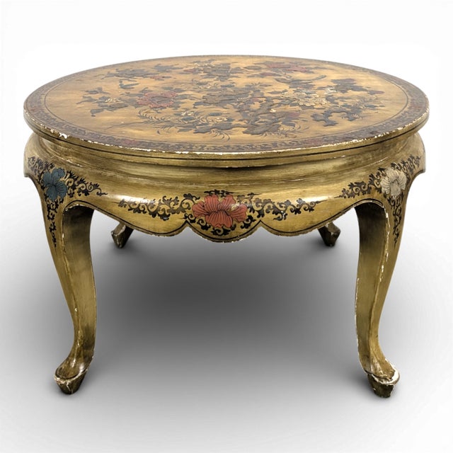 Lacquered Chinese Coffee Table attributed to Pitt & Scott For Sale