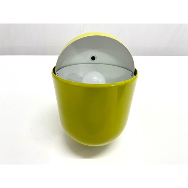 Orange Elmo Table Lamp from STR Imago DP, 1971 For Sale - Image 3 of 7