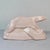 Pink Art Deco Polar Bear Figure by Edouard Cazaux, 1920s-1940s For Sale - Image 8 of 13
