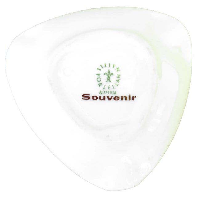 Mid 20th Century Vintage Vienna Austria Souvenir Ashtrays / Catchalls, Pair For Sale - Image 5 of 6