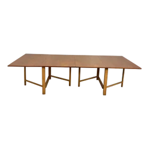 Mid Century Modern Bruno Mathsson GateLeg Dining Table "Maria Flap"