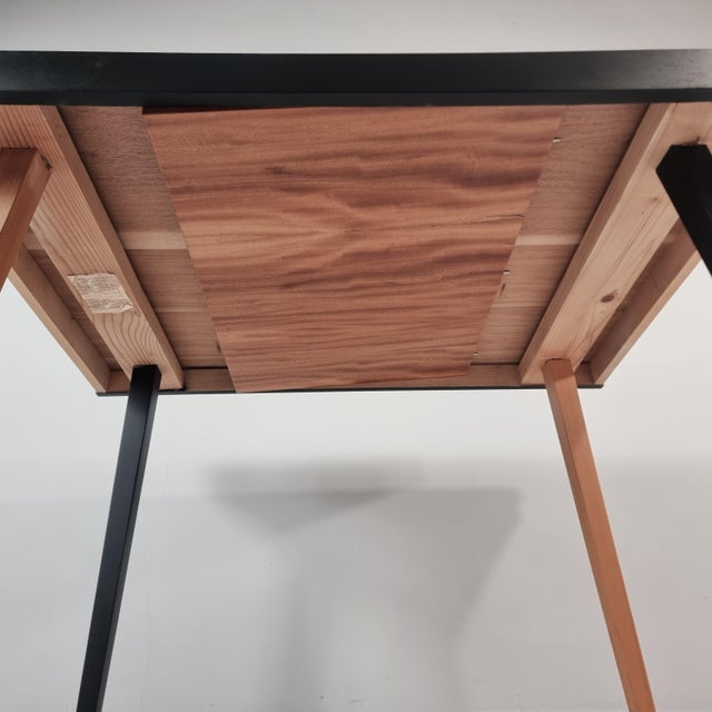 Vintage Dining Table in Ash, 1970s For Sale - Image 10 of 16