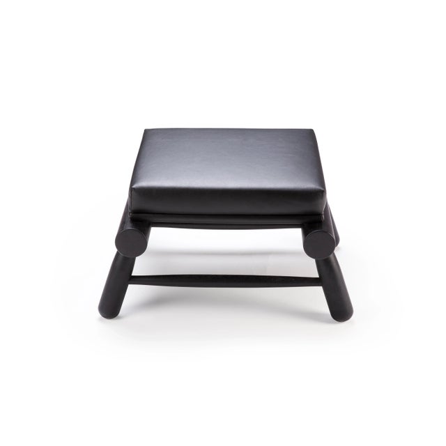 Seso series it’s all about tension. With a playful combination of materials, the soft cushion it’s held to the structure...