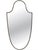Mid-Century Italian Wall Mirror with Brass Frame and Beading, 1960s For Sale - Image 16 of 16