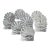 Baccarat "Bambous" Place Card Holders // set of 10 // luxury French crystal // wedding gift // head table decor // elegant dining table For Sale