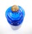 Mid-20th Century Italian Gilt and Hand-Painted Cobalt Blue Glass Apothecary Jars For Sale - Image 16 of 18