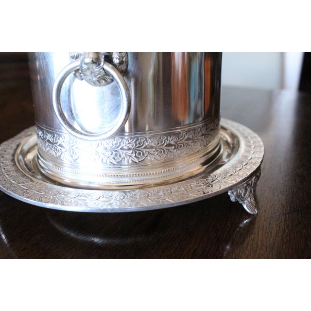 Large Silver Plate Biscuit Box Box Mappin & Webb For Sale - Image 17 of 18