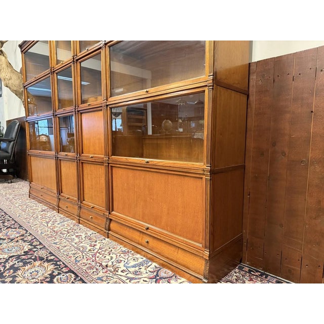 Ambassador Bookcase from Globe Wernicke For Sale - Image 10 of 18