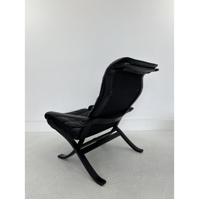 Vintage Siesta Chair with Ottoman by Ingmar Relling for Westnofa, 1960s, Set of 2 For Sale - Image 6 of 11