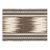 Schumacher Banyan Ikat Tape in Brown For Sale