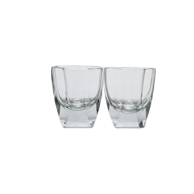 Art Deco Alexandrite Glasses, Poland, 1930s, Set of 2 For Sale - Image 9 of 10