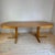 Brown Vintage Danish Oak Dining Table, 1960s For Sale - Image 8 of 9