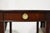 Brown Mid Century Traditional Tapered Leg Flip Top Tables - A Pair For Sale - Image 8 of 12