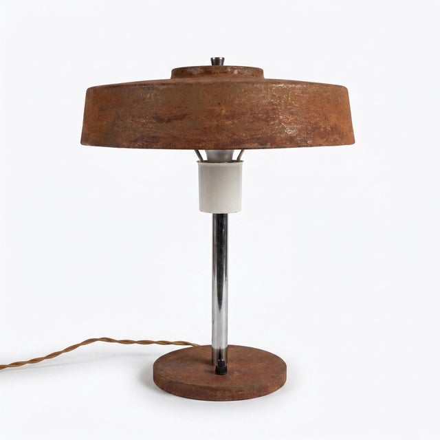 Lamp in the style of Louis Kalff, 1950s For Sale - Image 4 of 9