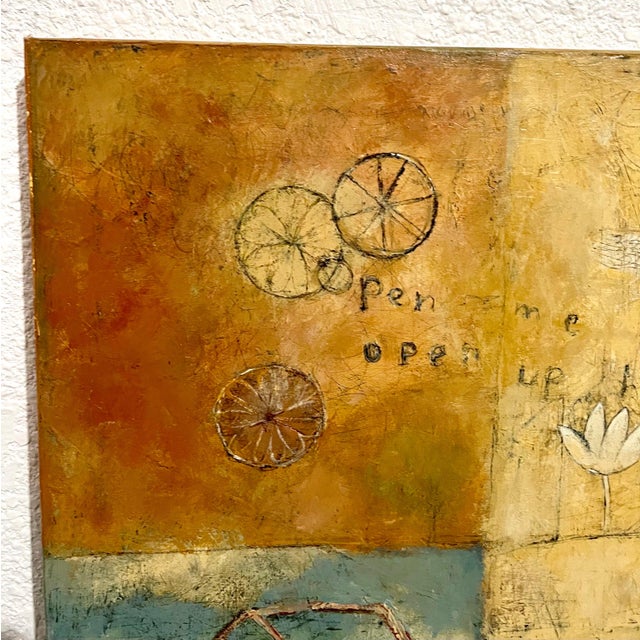 Contemporary Marti Somers, California Contemporary Art Marti Somers Figurative Abstract Surrealism Painting For Sale - Image 3 of 10