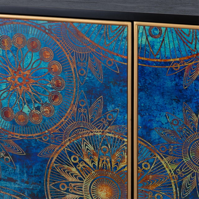 Pasargad Home Eclipta Modern Accent Cabinet For Sale In New York - Image 6 of 9