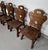Brutalist Oak Dining Chairs, 1960s, Set of 4 For Sale - Image 10 of 18