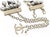 Chanel Necklace CC Logo 2016 20 28 in Faux Pearl Ribbon 5 Multi Rows White Black Ribbon For Sale In Los Angeles - Image 6 of 11