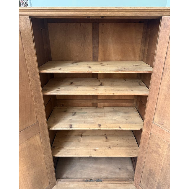 Parisian Oak Wardrobe, 1950s For Sale - Image 13 of 14