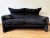 Textile Italian Black Two-Seater Loveseat Sofa by Vico Magistretti for Cassina, 1980s For Sale - Image 7 of 13